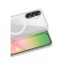 Samsung Galaxy A57 5G Combo Sert Şeffaf Magsafe Kapak -