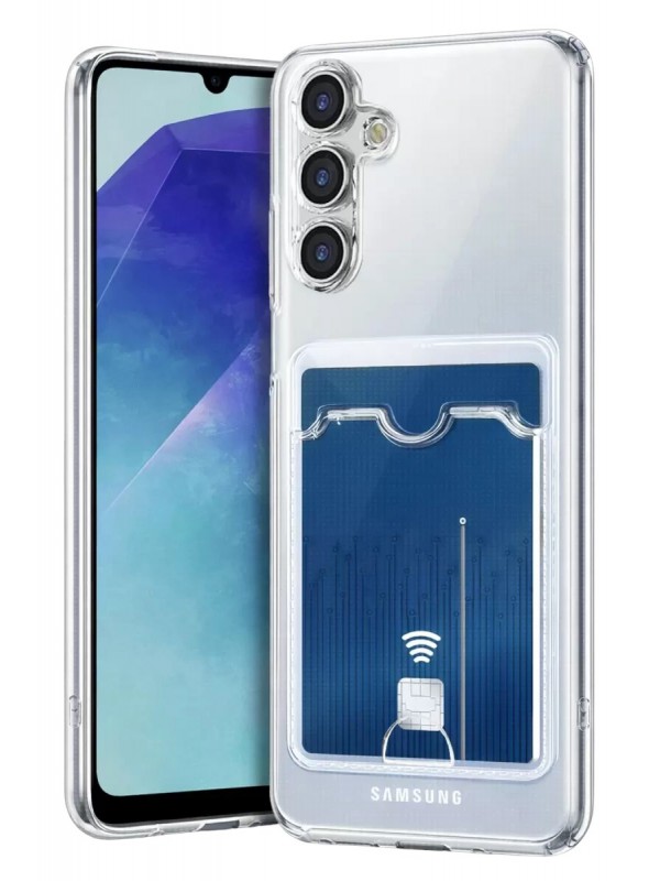 Samsung Galaxy A57 5G Kart Şeffaf Silikon -… Samsung Galaxy A57 5G Kart Şeffaf Silikon -…