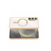 Samsung Galaxy A57 5G Kross Magneticsafe Kapak - Gold