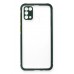 Samsung Galaxy M31 Kılıf Miami Şeffaf Silikon - Koyu
