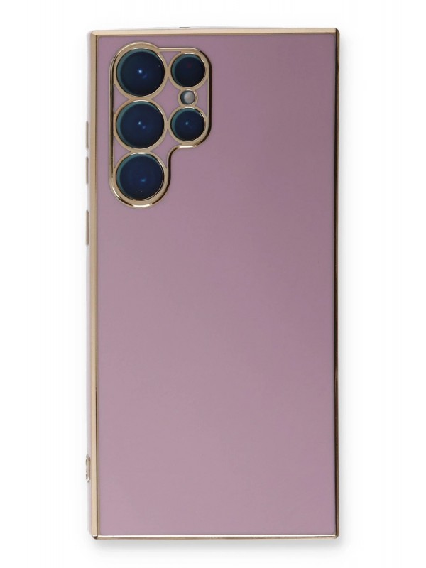 Samsung Galaxy S22 Ultra Kılıf Volet Silikon - Mor&hellip;