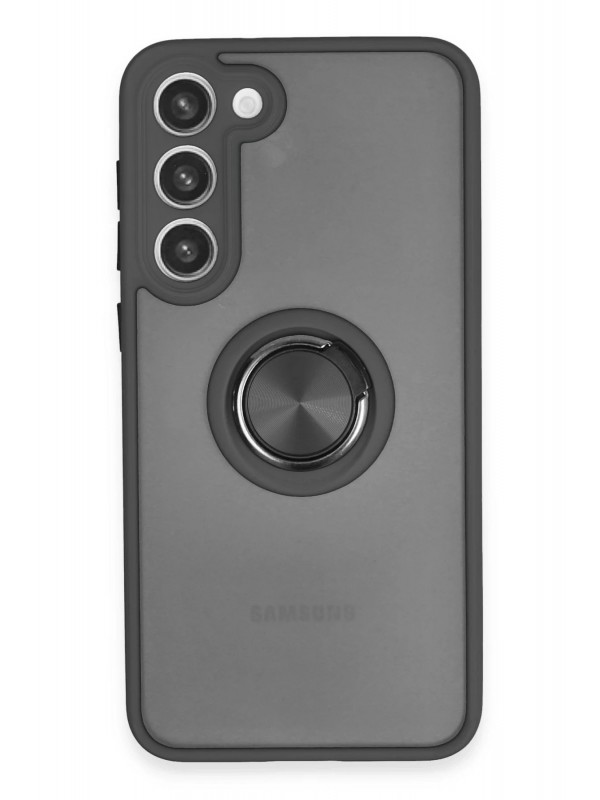 Yüzüklü Samsung Galaxy S23 Plus Kılıf Montreal Silikon&hellip;