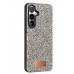 Gümüş Samsung Galaxy S24 Bright Simli Kapak - Gümüş Samsung Galaxy S24 Bright Simli Kapak -