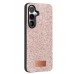 Samsung Galaxy S24 Bright Simli Kapak - Pembe Samsung Galaxy S24 Bright Simli Kapak - Pembe