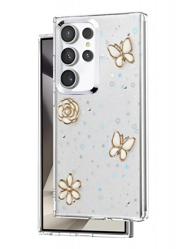 Samsung Galaxy S24 Ultra Fiyonk Desenli Kapak - Desen&hellip;