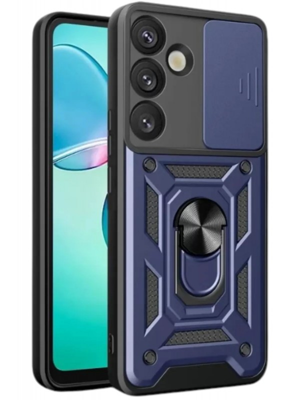 Yüzüklü Samsung Galaxy S25 FE Pars Lens Silikon -&hellip;