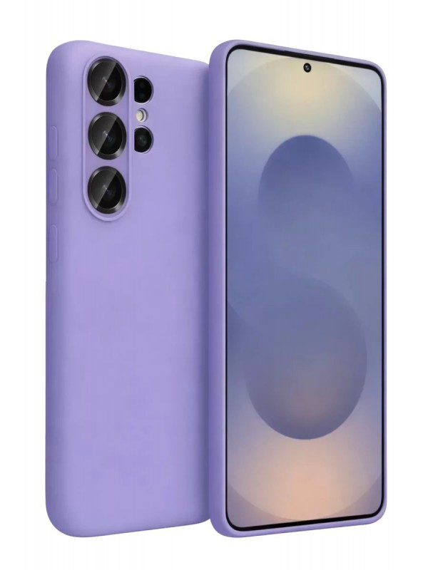 Samsung Galaxy S26 Ultra Nano İçi Kadife Silikon - Lila&hellip;