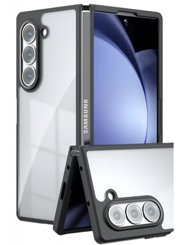 Samsung Galaxy Z Fold 5 Kılıf Blur Kapak - Siyah… Samsung Galaxy Z Fold 5 Kılıf Blur Kapak - Siyah…