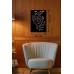 Tavus Kuşu Ve Doğa Temalı Ahşap Duvar Tablosu - 25x35