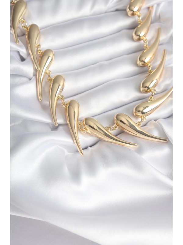 Kadın Kolye VIP Seri Özel Tasarım Gold Renk… Kadın Kolye VIP Seri Özel Tasarım Gold Renk…