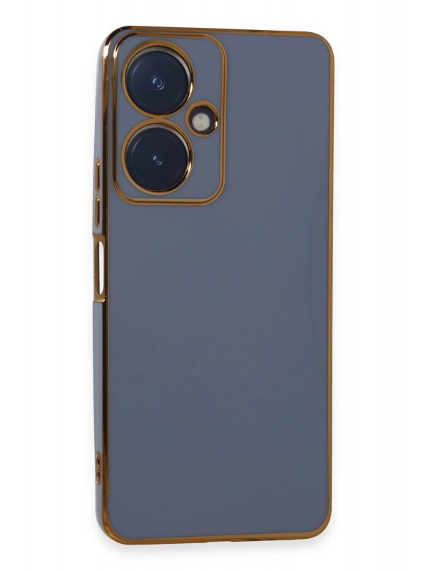 Vivo Y27 Kılıf Volet Silikon - Mavi&hellip;