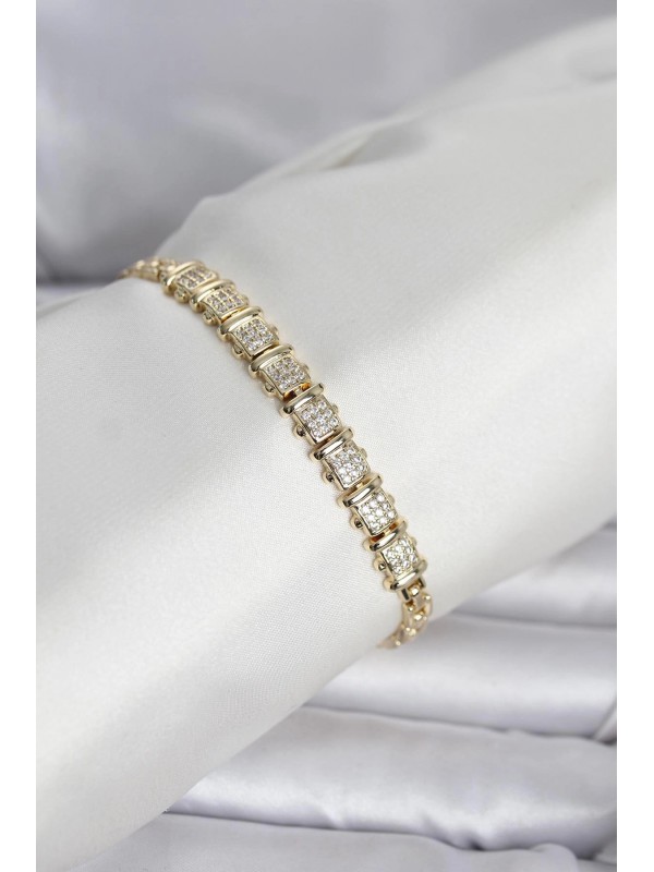Kadın Bileklik Taşlı Xuping Zirkon Gold Renk&hellip;