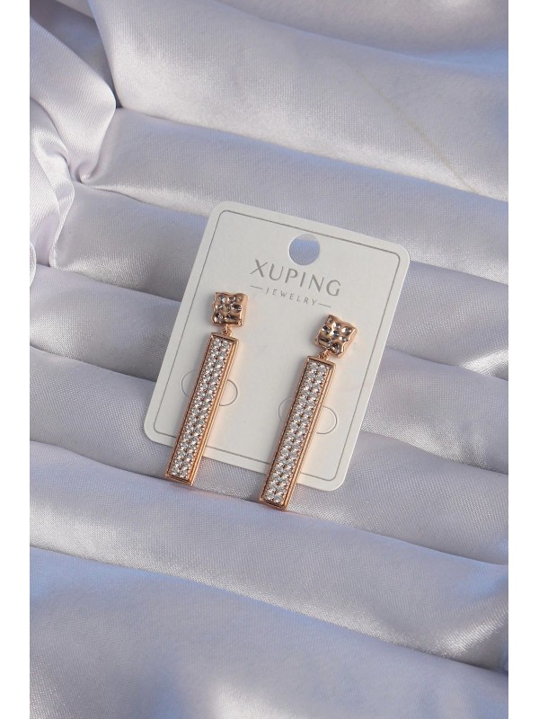 Küpe Taşlı XUPİNG Rose Renk Zirkon Su Yolu… Küpe Taşlı XUPİNG Rose Renk Zirkon Su Yolu…