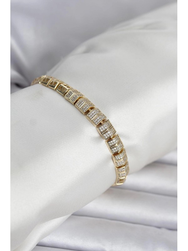 Kadın Bileklik Taşlı Xuping Zirkon Gold Renk&hellip;