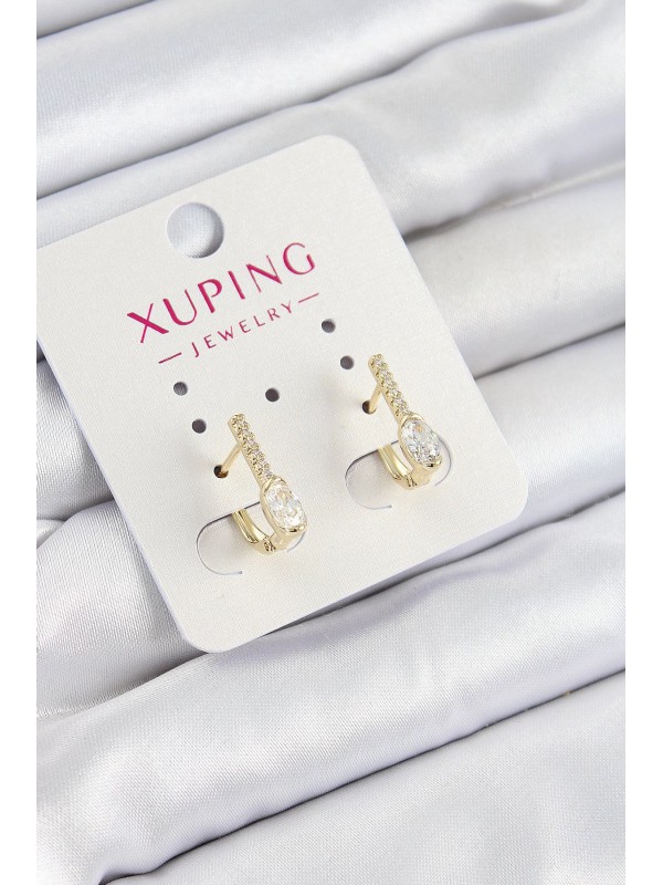Kadın Küpe Taşlı Xuping Zirkon I Gold Renk&hellip;