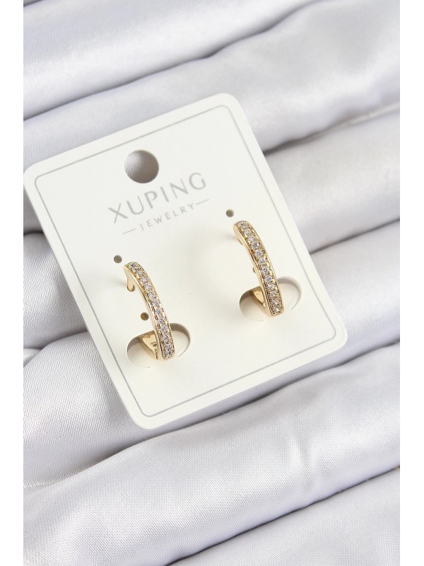Kadın Küpe Taşlı Xuping Zirkon I Gold Renk&hellip;