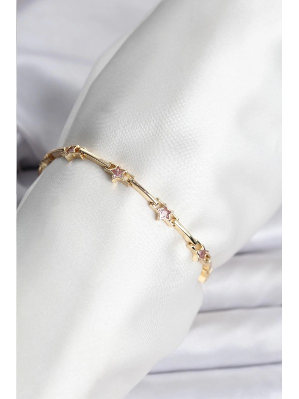 Bileklik Yıldız Gold Renk Pirinç&hellip;