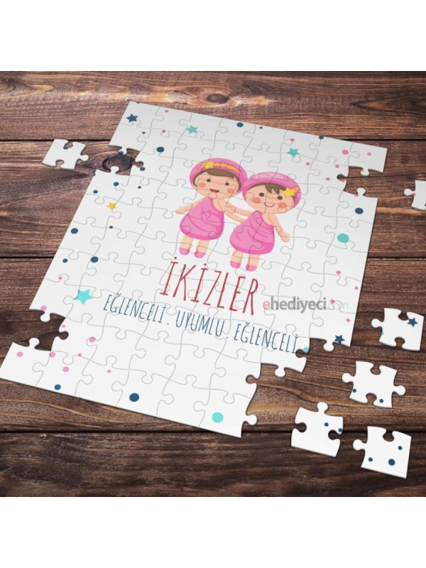 İkizler Burcu Temalı 99 Parça Puzzle… İkizler Burcu Temalı 99 Parça Puzzle…