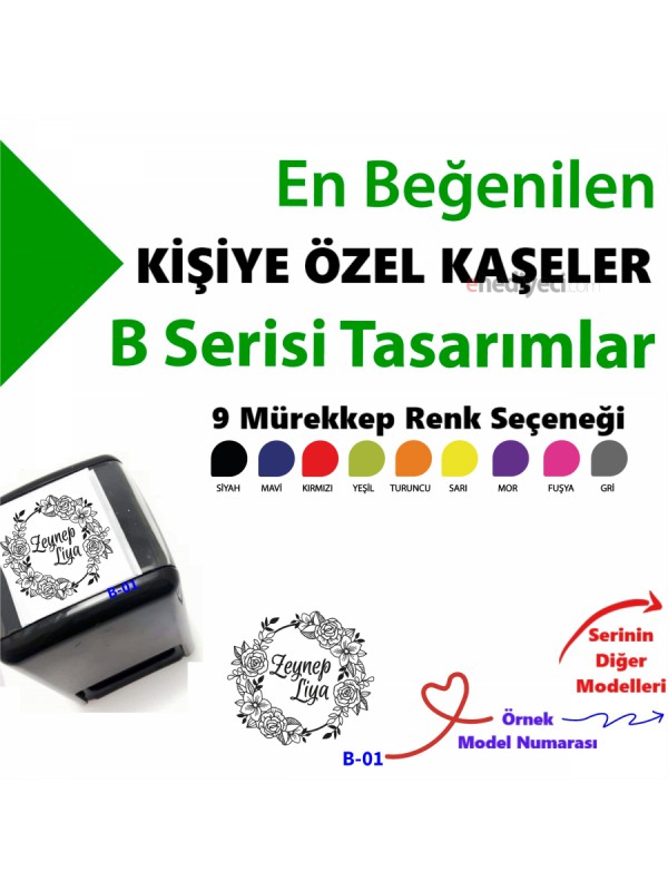 Kişiye Özel Hediyelik Kaşe İsim Yazılı Kaşeler&hellip;