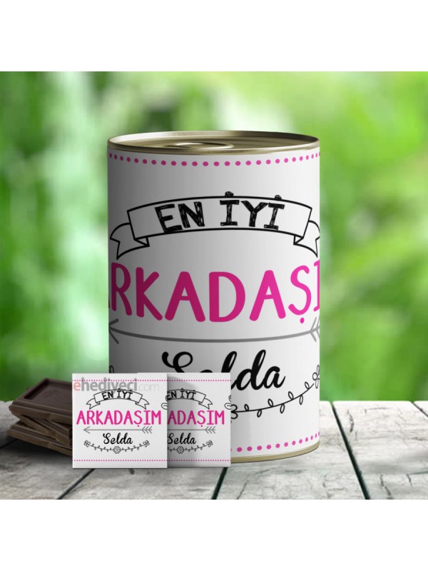 Kişiye Özel Hediye En İyi Arkadaşım Temalı Konservesi&hellip;
