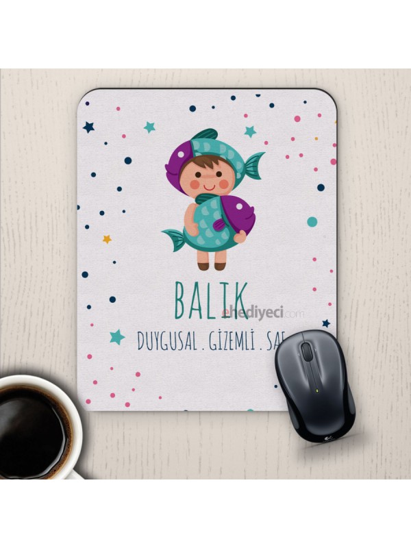 Özel Balık Burçlarına Sevimli Mouse Pad&hellip;