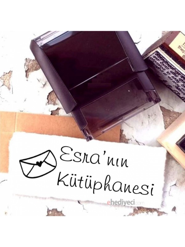 Kişiye Özel İsim Yazılı Kitap Kaşesi -46… Kişiye Özel İsim Yazılı Kitap Kaşesi -46…
