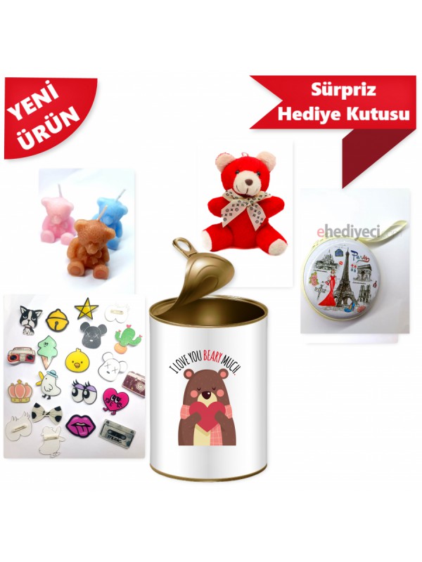 Hediye Seti Arkadaşa Sevgiliye Tasarım I Love You&hellip;