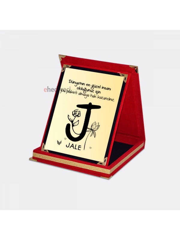 Özel Dünyanın En Güzel İnsanına Plaket - J&hellip;