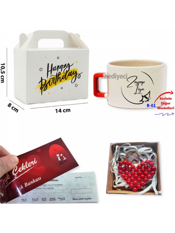 Kişiye Özel Hediye Doğum Günü Hediyelik Set İsim&hellip;