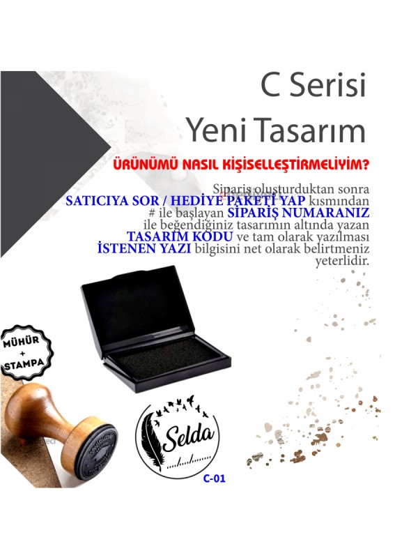 Kişiye Kitap Damgası Mührü Kaşesi&hellip;
