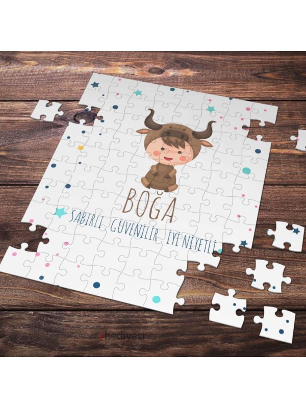 Boğa Burcu Temalı 99 Parça Puzzle&hellip;