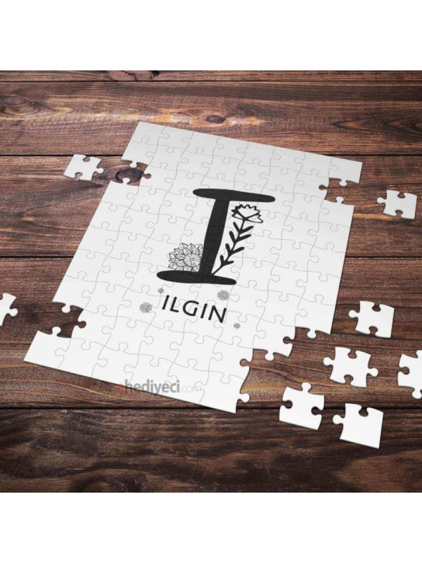 Kişiye Özel I Harfi Tasarımlı Puzzle&hellip;