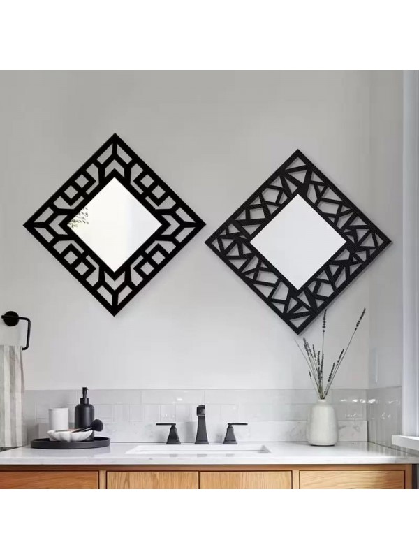 2 Li Set Kırılmaz Pleksi Dekoratif Duvar Aynası - 22… 2 Li Set Kırılmaz Pleksi Dekoratif Duvar Aynası - 22…