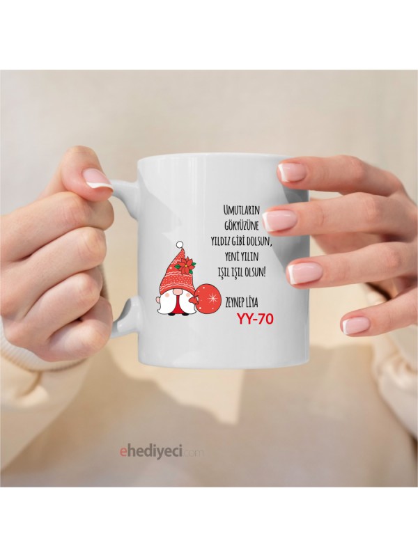 Kişiye Özel Hediyesi Kupa Yılbaşı Bardak Yeni Yıl YY&hellip;