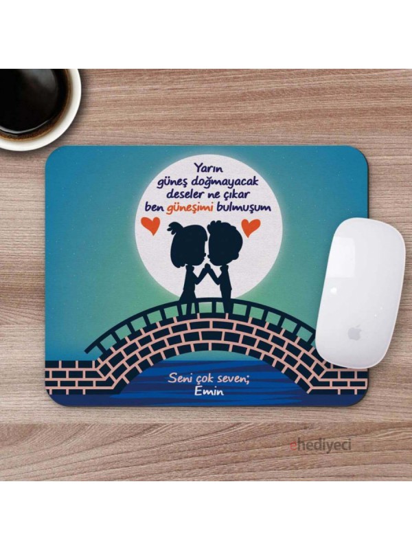 Kişiye Özel Romantik Tasarımlı Mousepad - R5&hellip;
