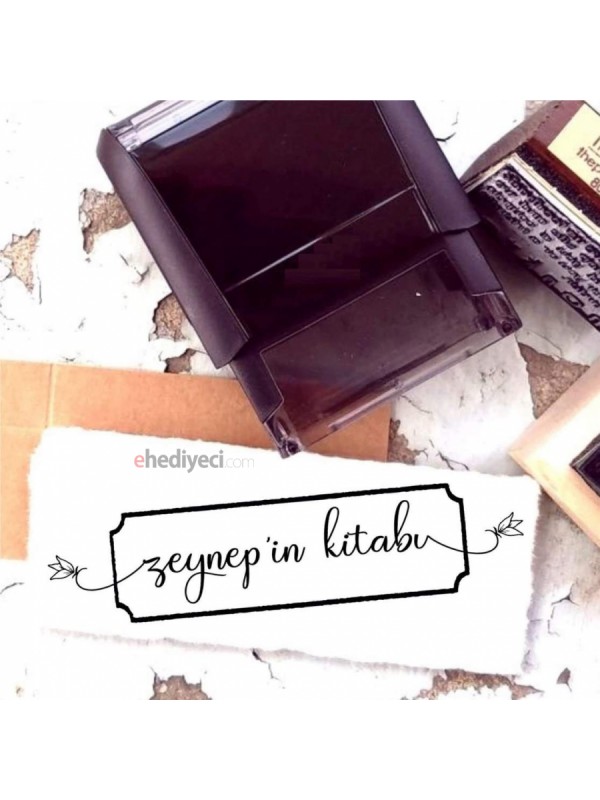 Kişiye Özel İsim Yazılı Kitap Kaşesi -67… Kişiye Özel İsim Yazılı Kitap Kaşesi -67…