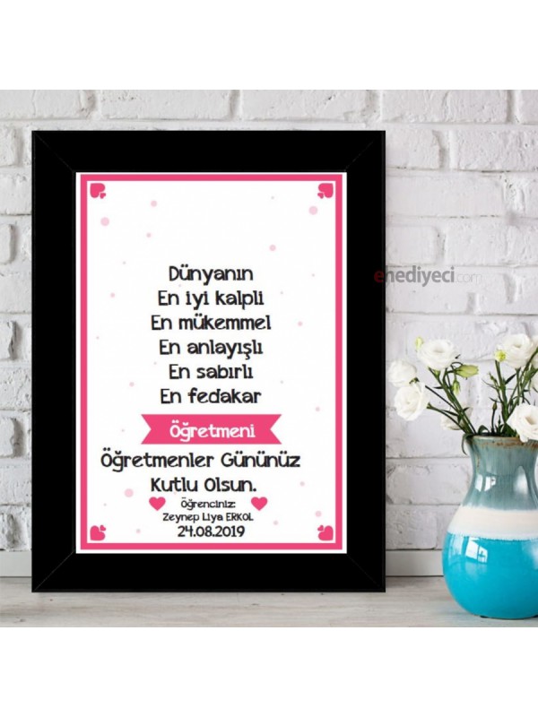 Kişiye Özel Günü Hediyesi Öğretmenler Çerçeve… Kişiye Özel Günü Hediyesi Öğretmenler Çerçeve…