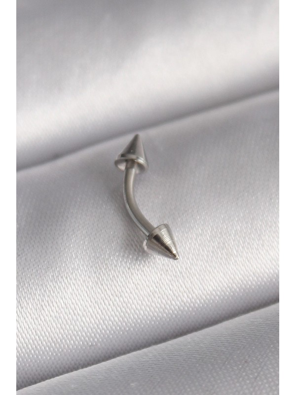 Çelik Gümüş 316L Renk Çivi Piercing&hellip;