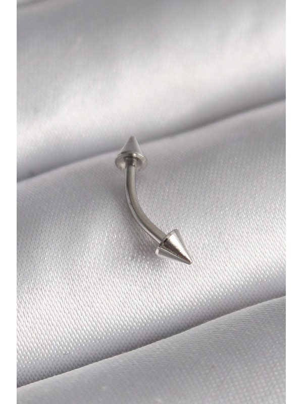 Çelik Gümüş 316L Renk Çivi Piercing&hellip;