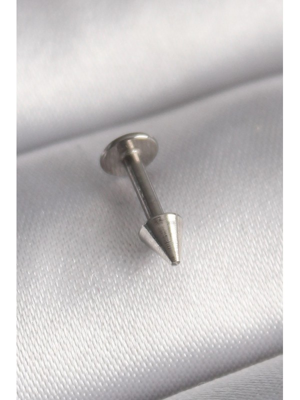 Çelik Gümüş 316L Renk Çivi Piercing&hellip;