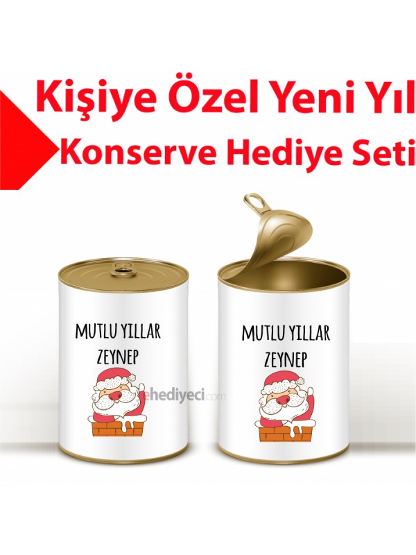 Kişiye Özel Hediye Seti Mesajlı Konserve Kutusu Ve&hellip;