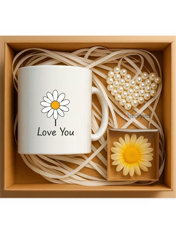 Hediye Sevgiliye Doğum Günü Hediyesi Seti I Love You&hellip;