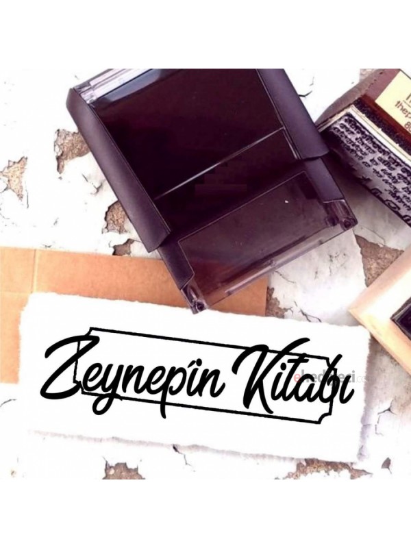 Kişiye Özel İsim Yazılı Kitap Kaşesi -21&hellip;