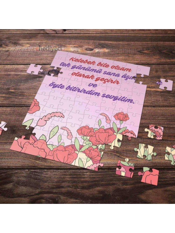 99 Parça Romantik Tasarımlı Puzzle Yapboz No1… 99 Parça Romantik Tasarımlı Puzzle Yapboz No1…