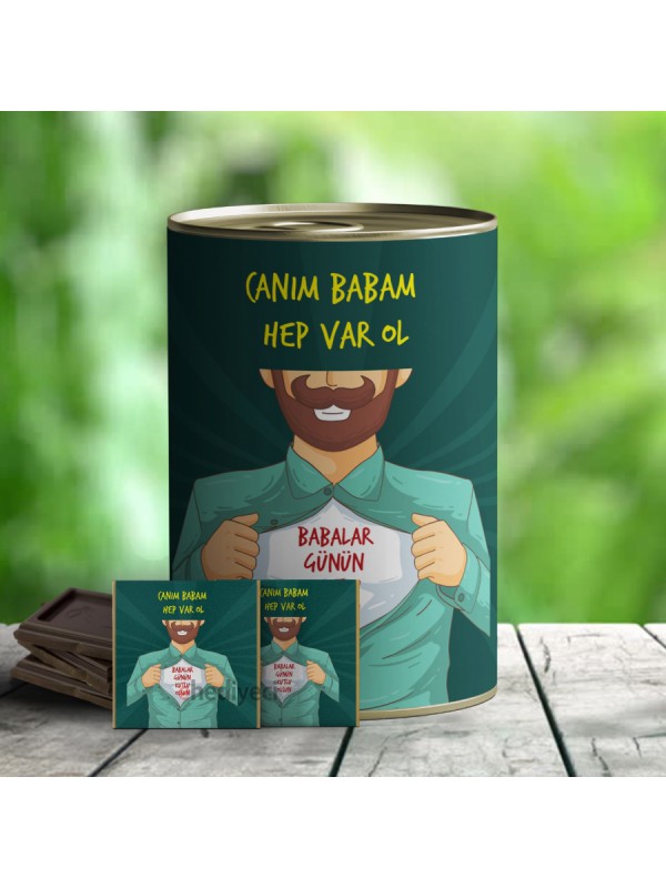 Hediye Canım Babam Çikolata Konservesi&hellip;