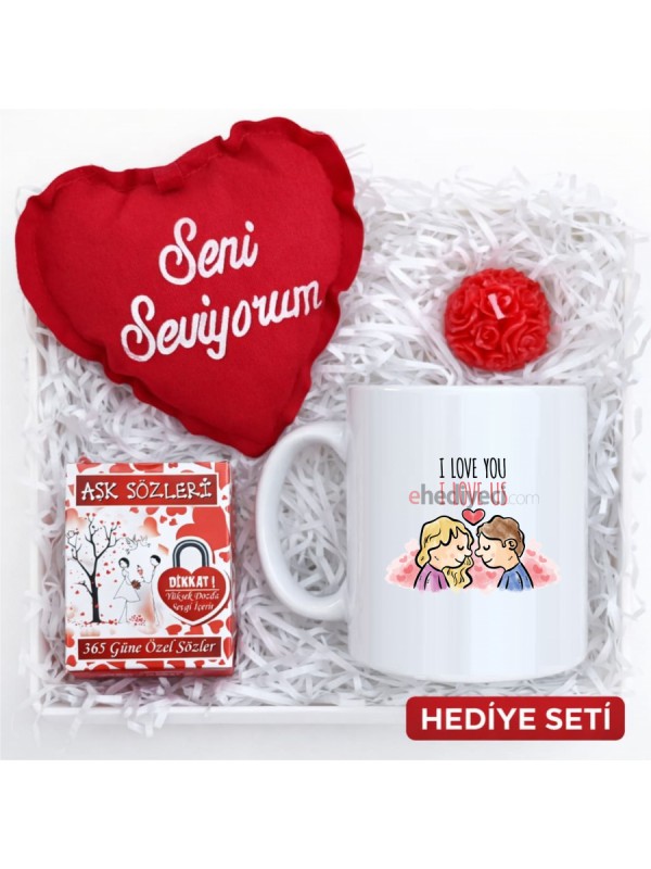Hediye Sevgiliye Doğum Günü Hediyesi Seti I Love You -&hellip;