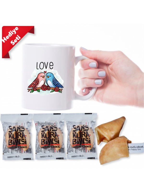 Kupa Sevgiliye Hediye Günü Hediyesi Seti Love&hellip;