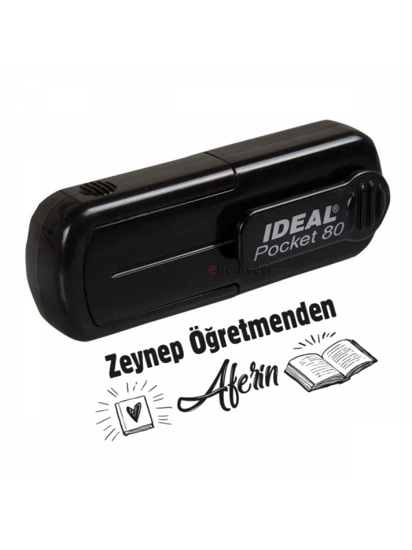 Kişiye Özel Öğretmen Aferin Cep Kaşesi - D247&hellip;