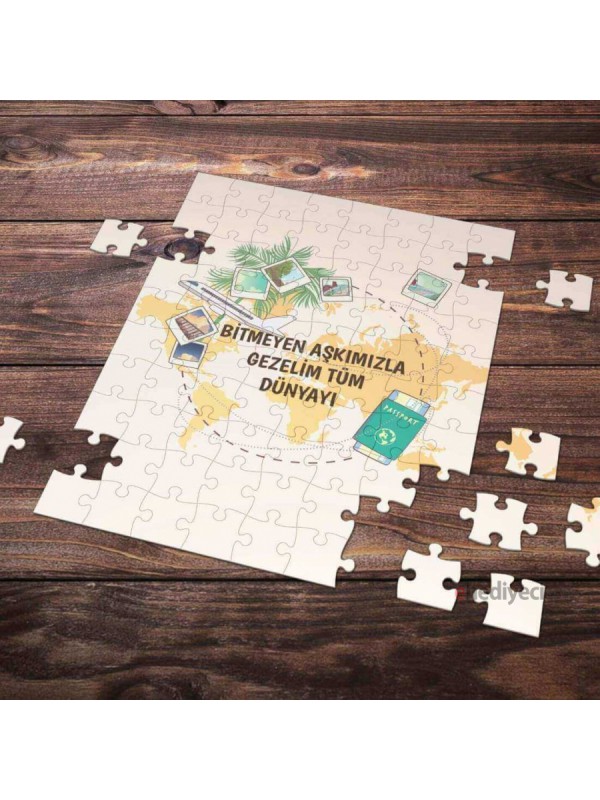 99 Parça Romantik Tasarımlı Puzzle Yapboz No28… 99 Parça Romantik Tasarımlı Puzzle Yapboz No28…