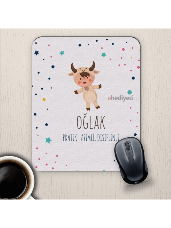 Özel Oğlak Burçlarına Sevimli Mouse Pad&hellip;